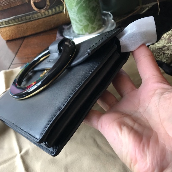 RARE❤️Authentic Michael Kors Collection Calf Leather L.Edition Crosby/Clutch/Shl - Picture 6 of 14